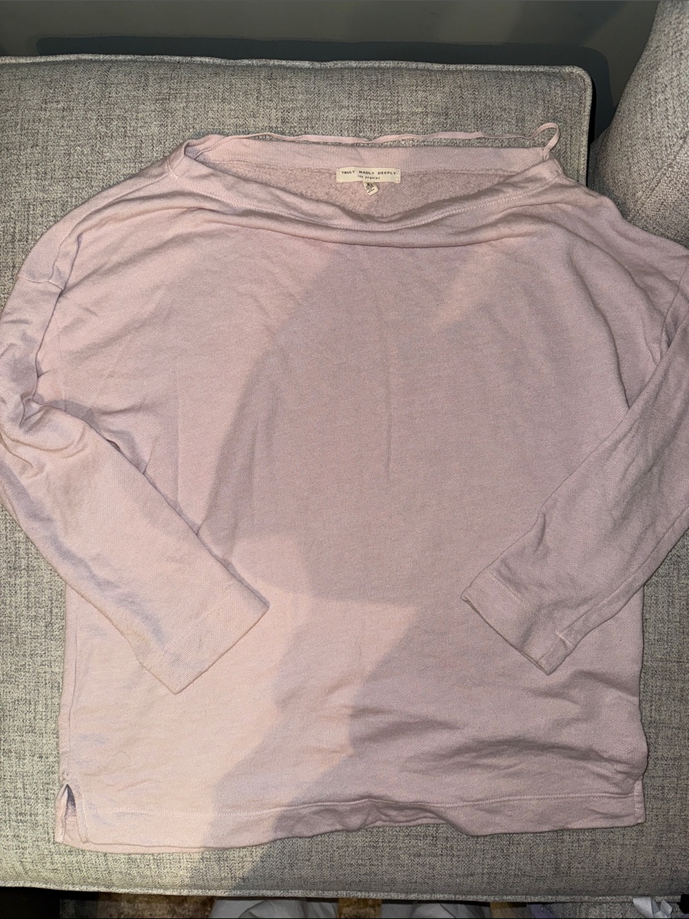 Urban outfitters truly madley deeply off the shoulder sweater